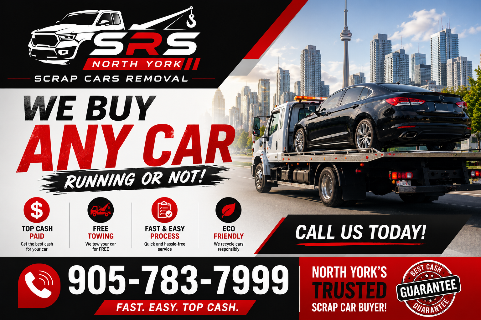 scrap car removal in North York